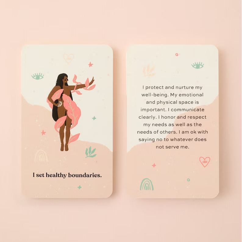 Custom Affirmation Cards Deck